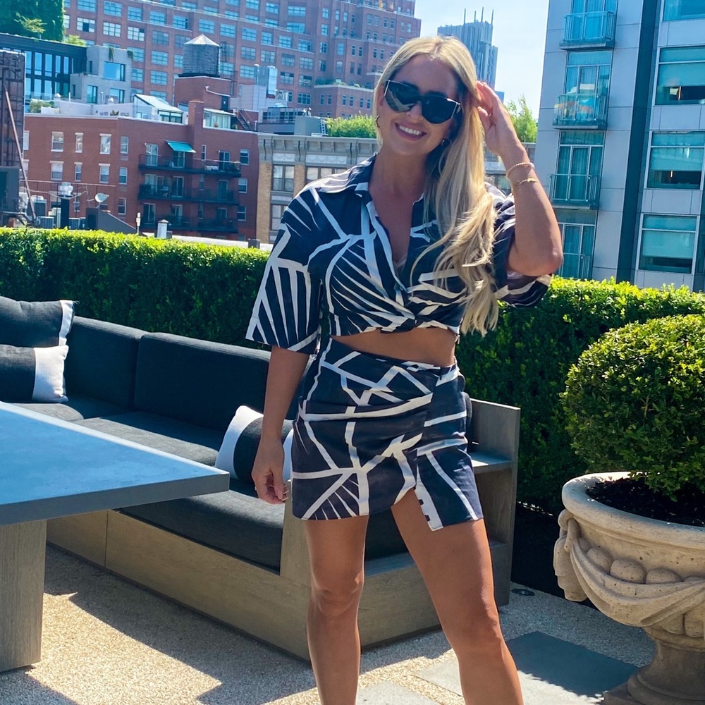Zara skirt set